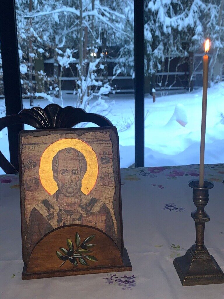 Икона свеча